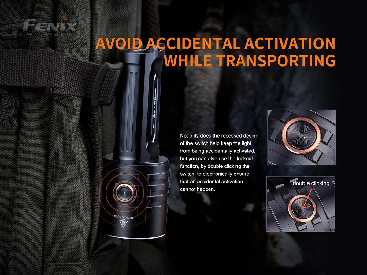 FENIX LR35R RECHARGEABLE FLASHLIGHT 10000 流明 Torch 手電筒 愛維斯 照明