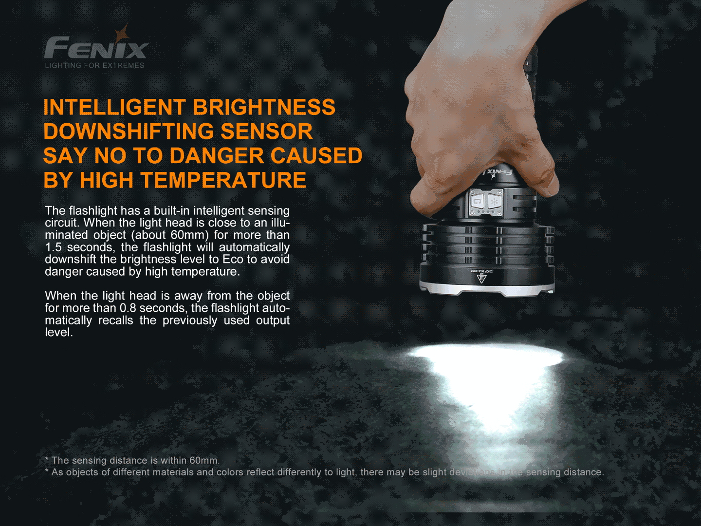 FENIX LD50R Flashlight 超強光電筒 12000流明 Torch 愛維斯 照明