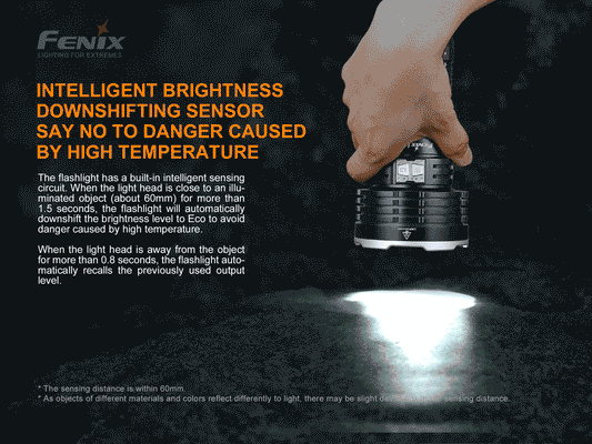FENIX LD50R Flashlight 超強光電筒 12000流明 Torch 愛維斯 照明
