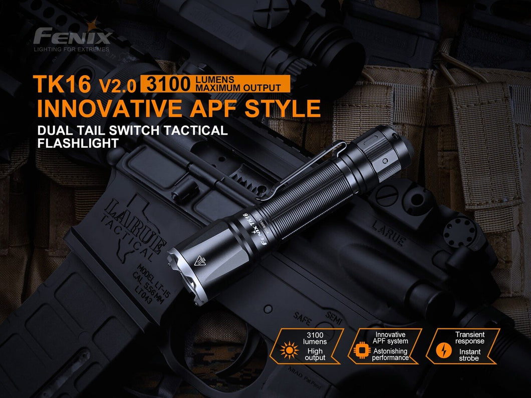 FENIX TK16 V2.0 Flashlight 超強光電筒 3100流明 Torch