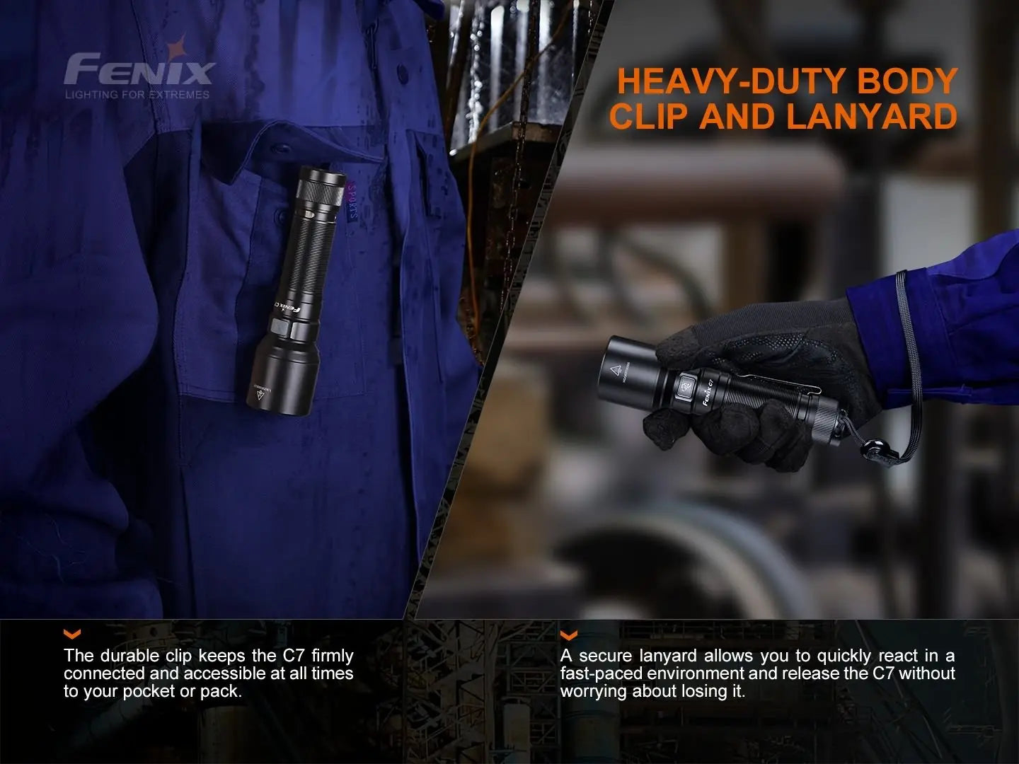 Fenix C7高性能直充作業手電筒 3000流明 愛維斯 照明