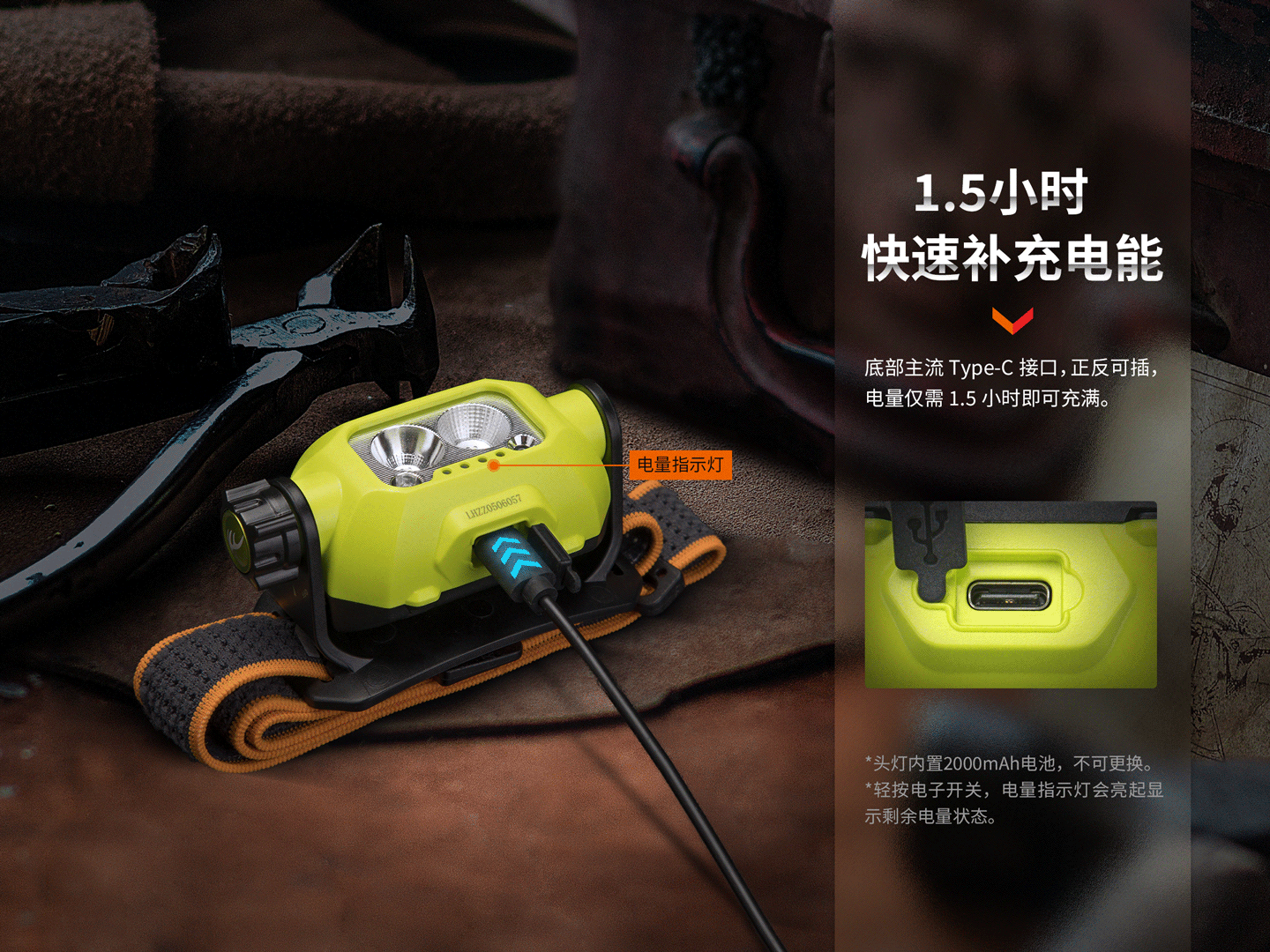 Fenix WH23R 智能感應頭燈 600流明 射程100米 愛維斯 照明
